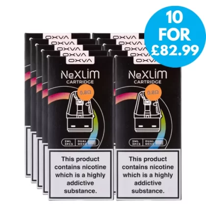 Box Of 10 – OXVA Nexlim Replacement Pods 2ml Multipack - Vape Co