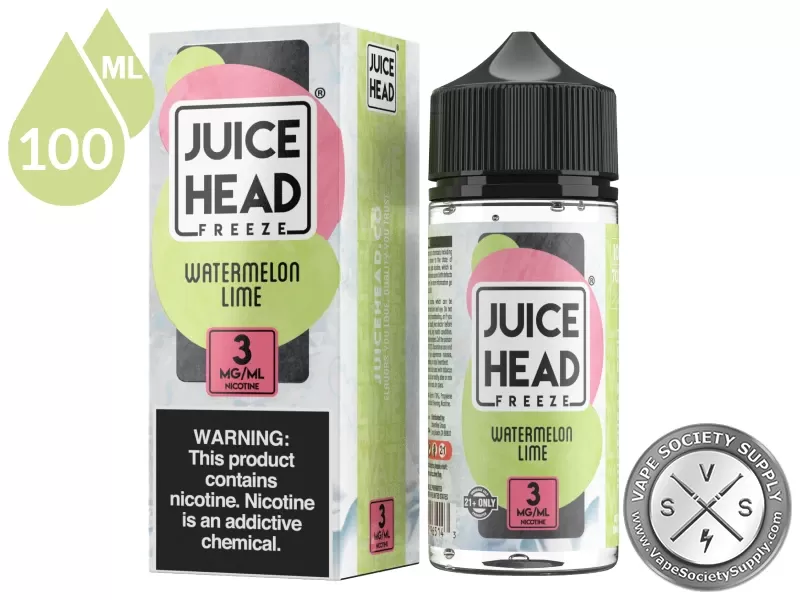 Watermelon Lime Juice Head Freeze 100ml - Vape Product, Vape Product