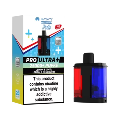 Lemon & Lime / Lemon & Blueberry Hayati Pro Ultra Plus Refill Pack - 20mg - Vape Product