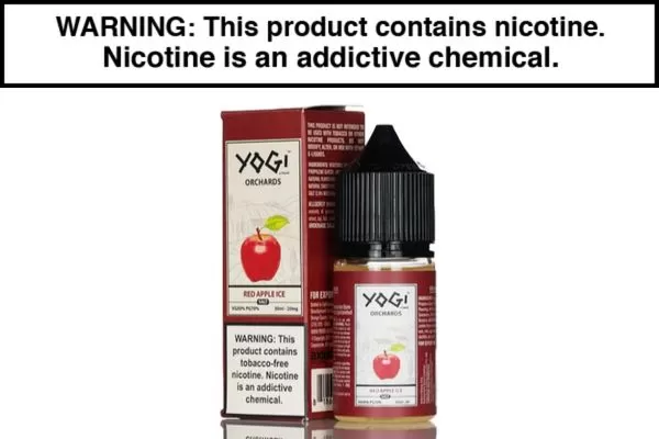 RED APPLE ICE BY YOGI ORCHARDS SALT 30ML - Vape Product, Vape Product (095747)