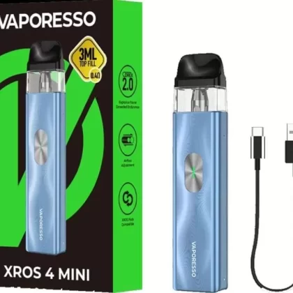 Vaporesso Xros 4 Mini Pod System – Best Vape Kits UAE - Black, Camo Blue
