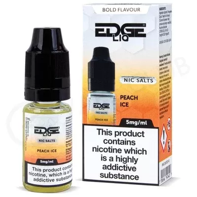 Peach Ice Nic Salt E-Liquid by Edge Liq - Ecigpremium