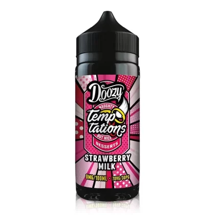 Strawberry Milk By Doozy Temptations 100ml Shortfill