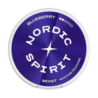 Blueberry Nordic Spirit Nicotine Pouches - 6mg - Vape Product (0D1556)