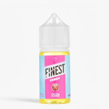 Finest SaltNic Cotton Clouds 30mL – Pre-Steeped Cotton Candy - Vape Product, Vape Product