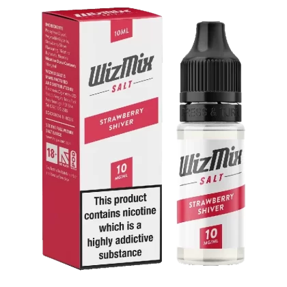Wizmix Salt Strawberry Shiver – 10ml