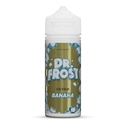 Dr Frost Banana Ice E-Liquid Shortfill - Vapourdeal Co