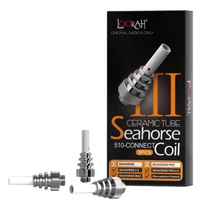 Lookah Seahorse Coil III – Ceramic Tube
