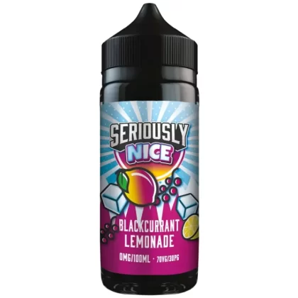 Blackcurrant Lemonade Shortfill E-Liquid Seriously Nice Series by Doozy Vape Co (100ml)
