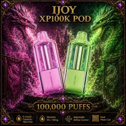 iJoy XP100K POD TEXAS COMPLIANT - Blue Cotton Candy