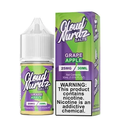 Grape Apple by Cloud Nurdz Salt 30ml - Vape Product, Vape Product