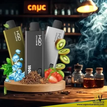 HQD Cuvie Slick Pro 15000 Puffs 20mg Nicotine - Vapewizarddxb