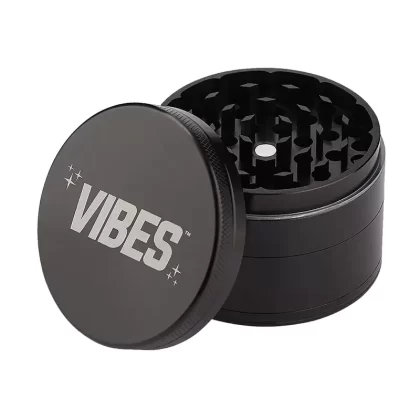 Vibes X Aerospaced 4-Piece Grinder – 62mm - Ejuicewarehouse