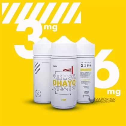 OHAYO BANANA STRAWBERRY SMOOTHIES - 3 mg / 6 mg / 100 ml