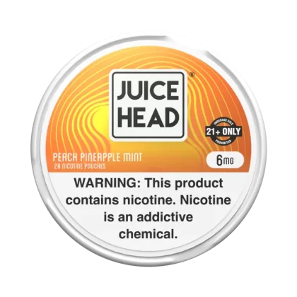 Juice Head Peach Pineapple Mint Nicotine Pouches - Vape Product, Vape Product (2CFD40)