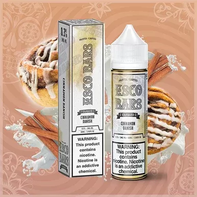 Cinnamon Danish by Esco Bars Eliquid 60mL