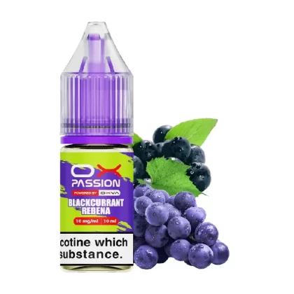 Blackcurrant Rebena Ox Passion Nic Salt E-Liquid by Oxva