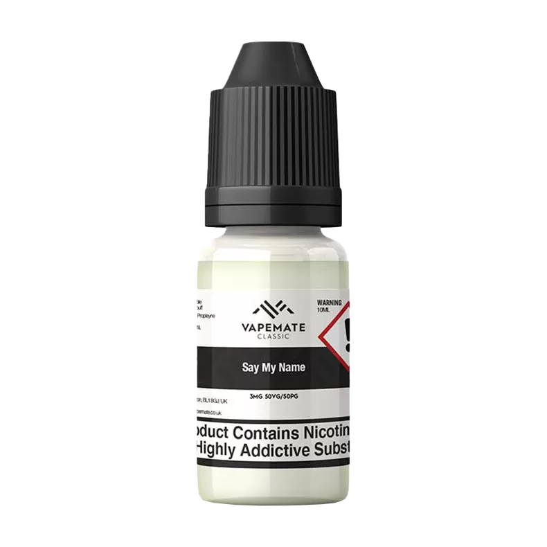 Vapemate Classic Say My Name 10ml - 70VG / 30PG / 3mg - Vapeshop Co