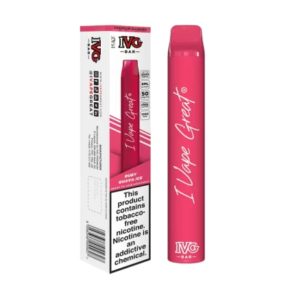 IVG Max Ruby Guava Ice Disposable Vape 3000Puff