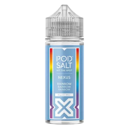 Pod Salt Rainbow Rainbow Rainbow 100ml Vape Juice By Nexus