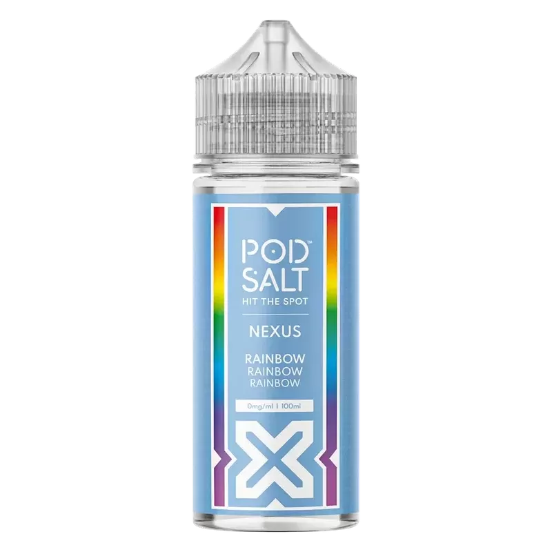 Pod Salt Rainbow Rainbow Rainbow 100ml Vape Juice By Nexus