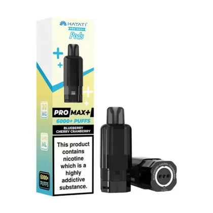 Hayati Pro Max Plus 6000 Prefilled Pod Blueberry Cherry Cranberry - Ecigpremium