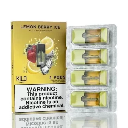 Kilo 1K Prefilled Pods- Lemon Berry Ice