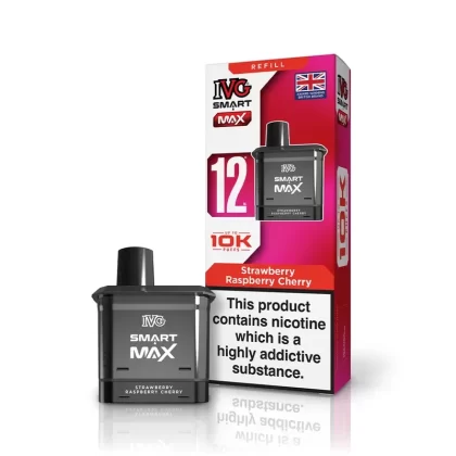 IVG Smart Max Strawberry Raspberry Cherry Refill Pack - Ecigpremium