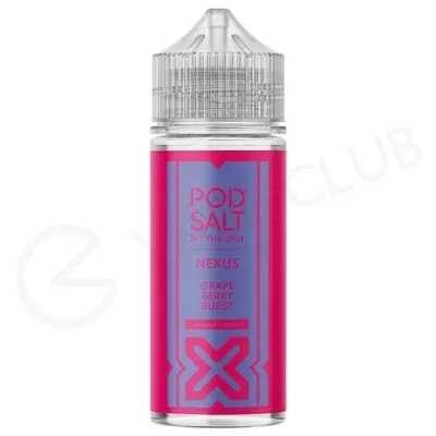 Grape Berry Burst Shortfill E-Liquid by Pod Salt Nexus 100ml