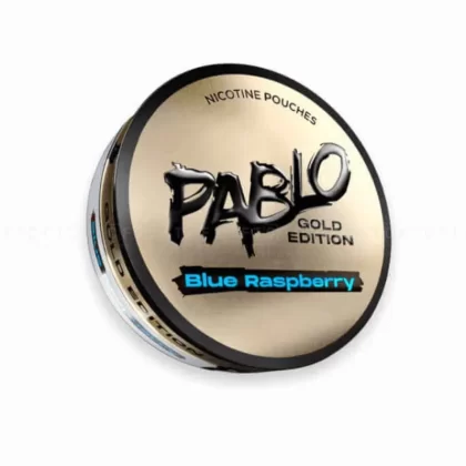 Woreczki nikotynowe PABLO Gold 20mg – Blue Raspberry Snus AKCYZA