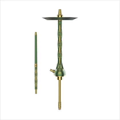 Shisha BladeHookah One LE Green-Gold - BladeHookah / Uszczelka / Dyfuzor / Talerzyk / Ustnik / Aluminium / Zielony