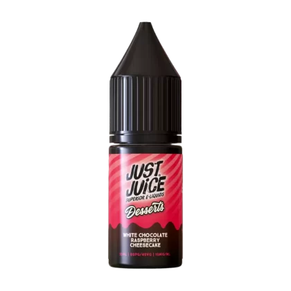 White Chocolate Raspberry Cheesecake Nic Salt by Just Juice Dessert - 5mg - Vape Product (C500A6)