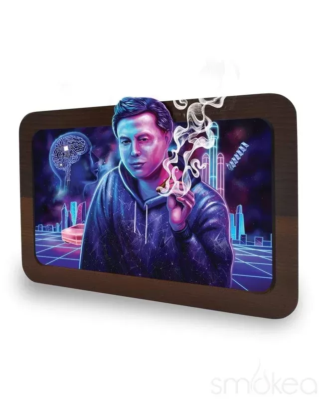 V Syndicate “Space Xhale” High-Def 3D Rolling Tray