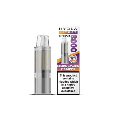Hyola 8k Replacement Pods – Mixed Flavours 20mg (Choose Your Flavour) - Blueberry Raspberry, Cherry Ice
