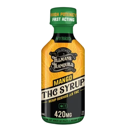 Tillmans Tranquils Mango Delta 9 THC Syrup – 420mg - quantity#1 Bottle (39.99/bottle)>2 Bottles (37.50/bottle)>3 Bottles (34.99/bottle) (2B9119)