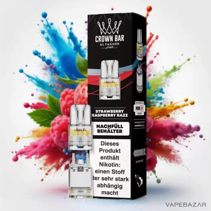 Al Fakher 3K Mini – Strawberry Raspberry Razz - Himbeere / Erdbeere