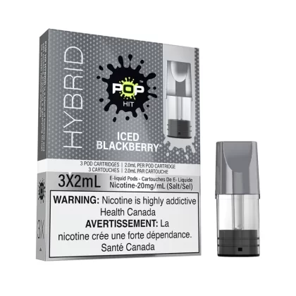 Pop Pods Iced Blackberry Hybrid 2%