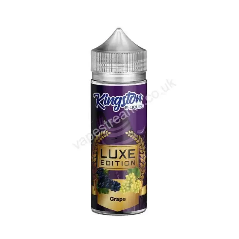 Kingston Luxe Edition Grape E-Liquid Shortfill - Vapestreams Co
