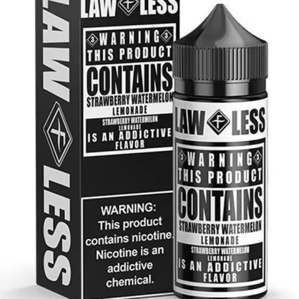 Lawless Strawberry Watermelon Lemonade E-Liquid 120ml - 3mg (2 x nic shot)