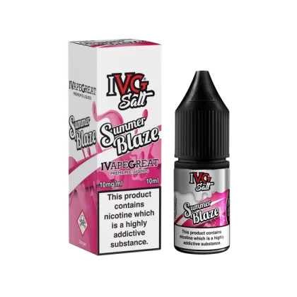 Summer Blaze IVG Nic Salt e Liquid 10ml – TPD - Vapestorm Co