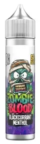 Blackcurrant Menthol E Liquid by Zombie Blood