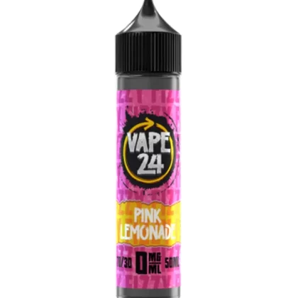Vape 24 Pink Lemonade 70/30 60ml E-Liquids - 3mg