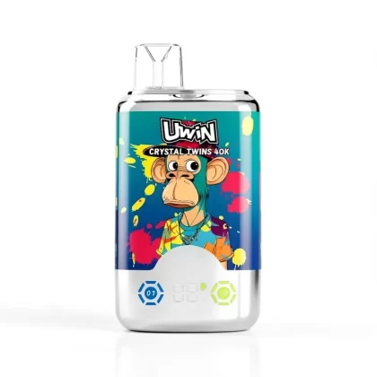 UWIN Crystal Twins 40000 caladas Doble Sabor Recargable - Fumotvapemexico