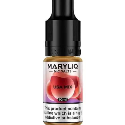 Lost Mary Maryliq USA Mix Nic Salt Vape Juice - Strength 20mg