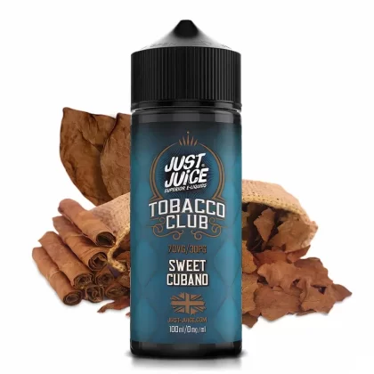 Just Juice Sweet Cubano 100ml Vape Juice - Size#0 Nic Shots>1 x 18mg Nic Shots>2 x 18mg Nic Shots