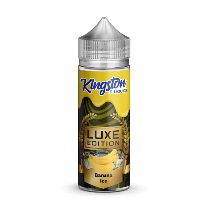 KINGSTON LUXE BANANA ICE 100ML SHORTFILL E-LIQUID