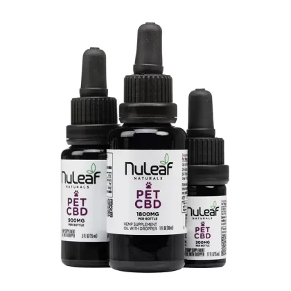 NuLeaf Naturals – Full Spectrum Hemp CBD Pet Oil