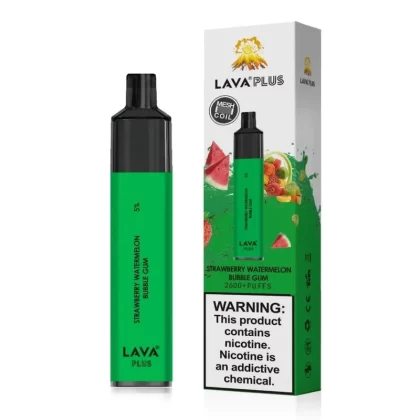 Lava Plus 2000 Puffs Disposable – Strawberry Watermelon Bubblegum