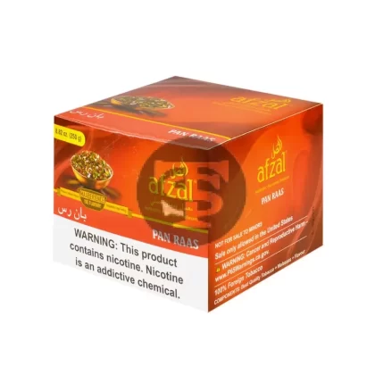 Afzal Pan Raas Hookah Shisha 250g - Ejuicewarehouse