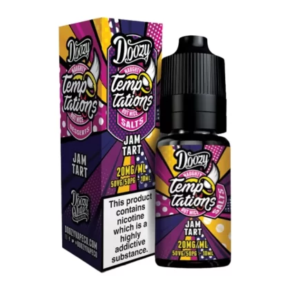 Jam Tart Nic Salt E-Liquid Temptations Series by Doozy Vape Co (10ml) - 20mg